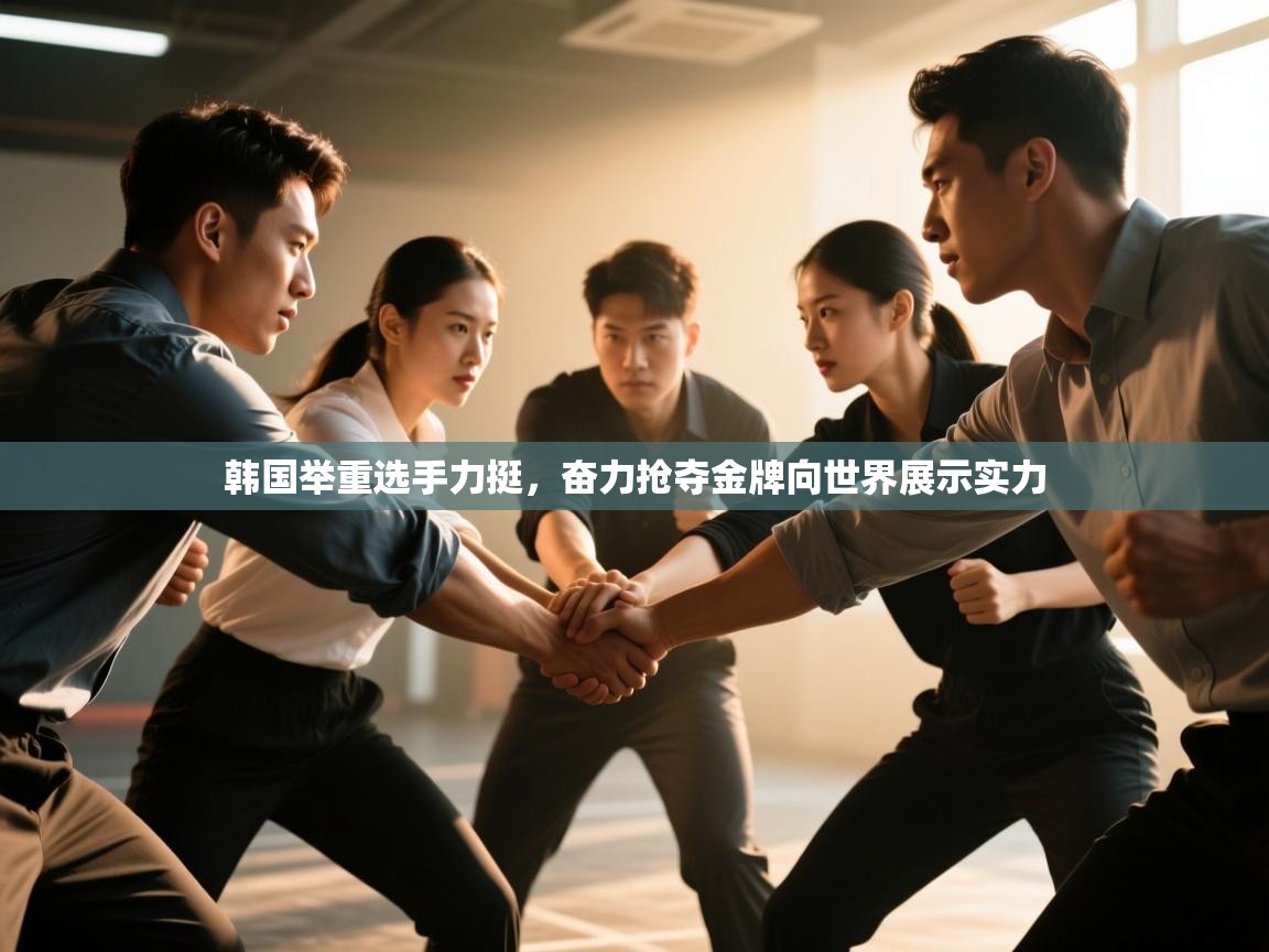韩国举重选手力挺,奋力抢夺金牌向世界展示实力